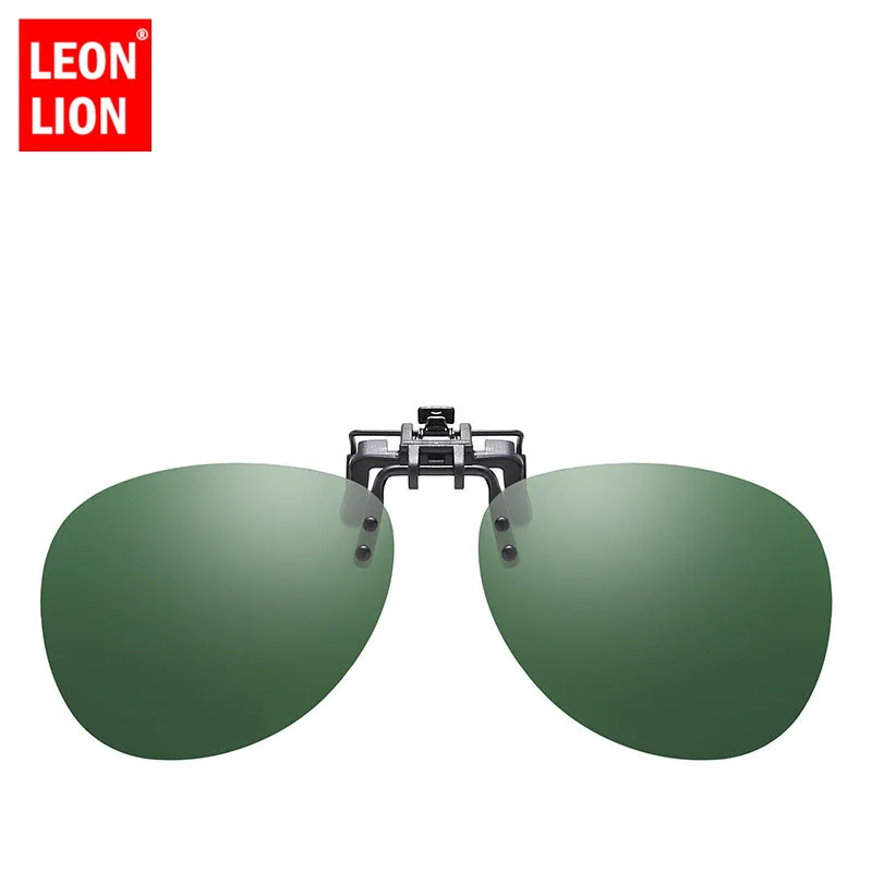 

LeonLion Polarized Sunglasses Clips Women Simple Vintage Mirror Glasses Lady Retro Metal Glasses Lunette De Soleil Femme