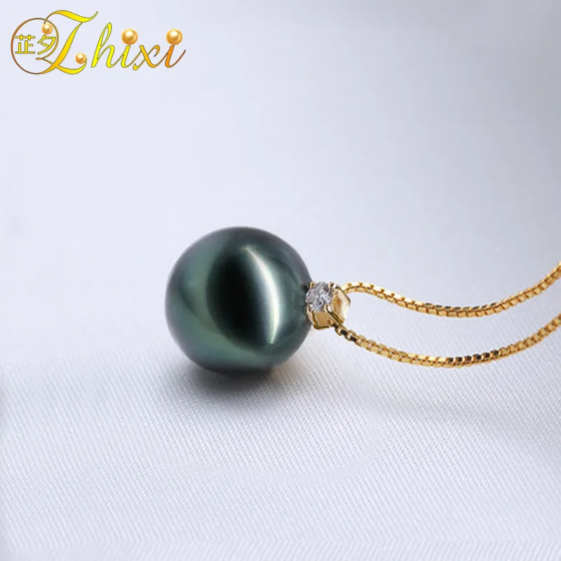 18k yellow gold pendant neckalce  (4)