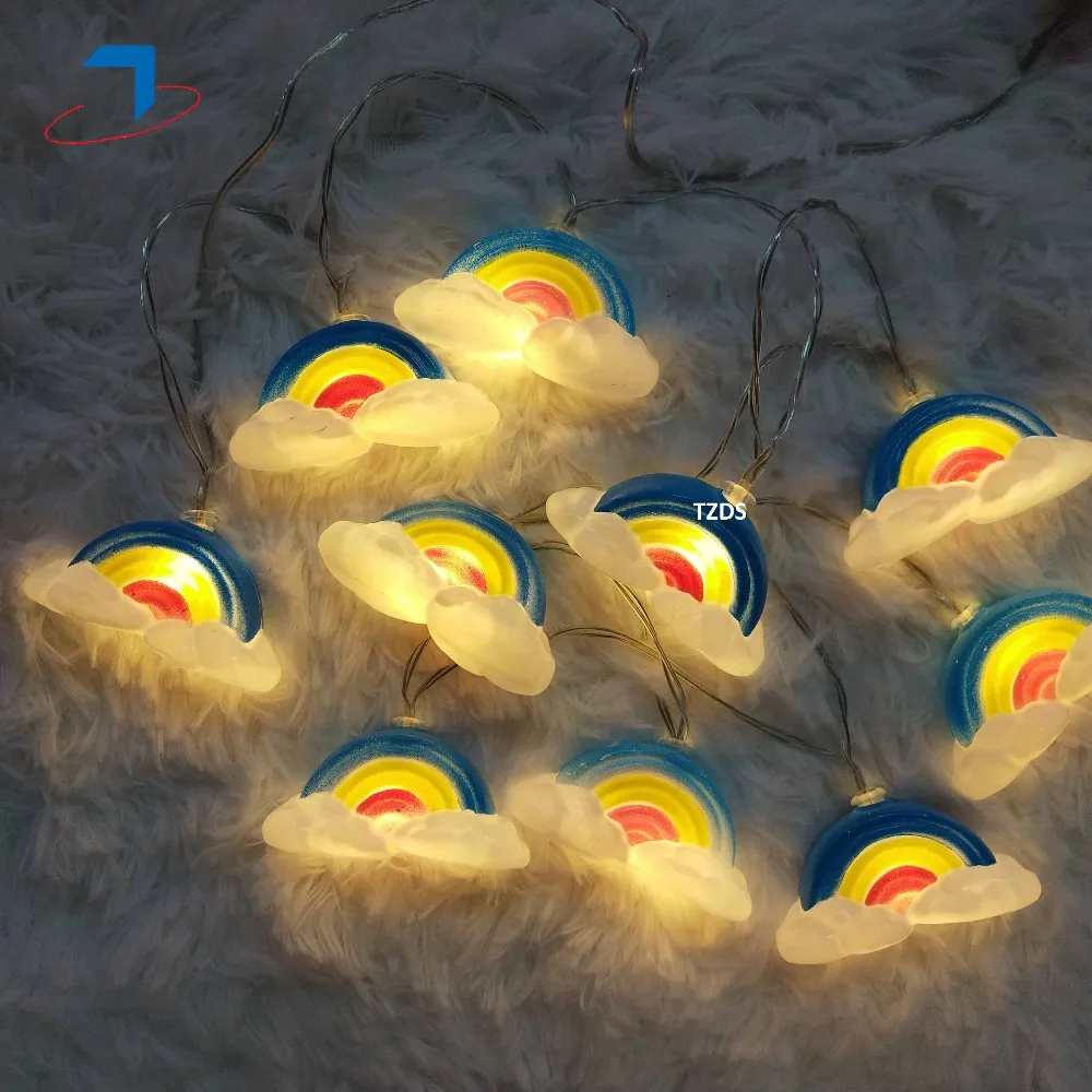 Holiday-Lighting-LED-Rainbow-String-Lights-For-Christmas-Wedding-Home-Mall-Decoration-Battery-Powered