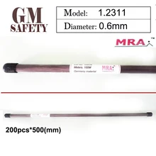 MRA 1,2311 0,6 мм лазерные сварочные провода для сварщиков 200 шт в 1 трубке T012224