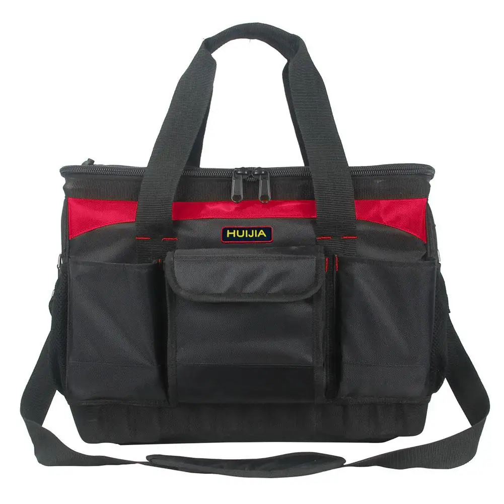 

LanLan Tool Bag Oxford Cloth Electrician Tool Bag Utility Pouch Toolkit Repairing large capacity Storage tool Bag