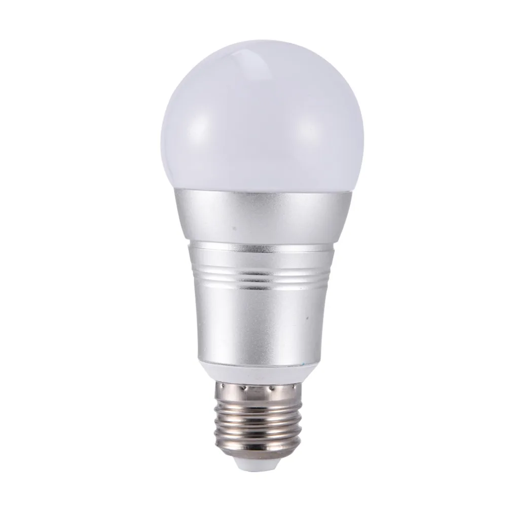 

Fcmila 7W Wireless WiFi Smart LED Bulb E27 E26 B22 E14 RGBW LED Bulb Light Support Alexa Google Home Voice Control RGBW LED Lamp