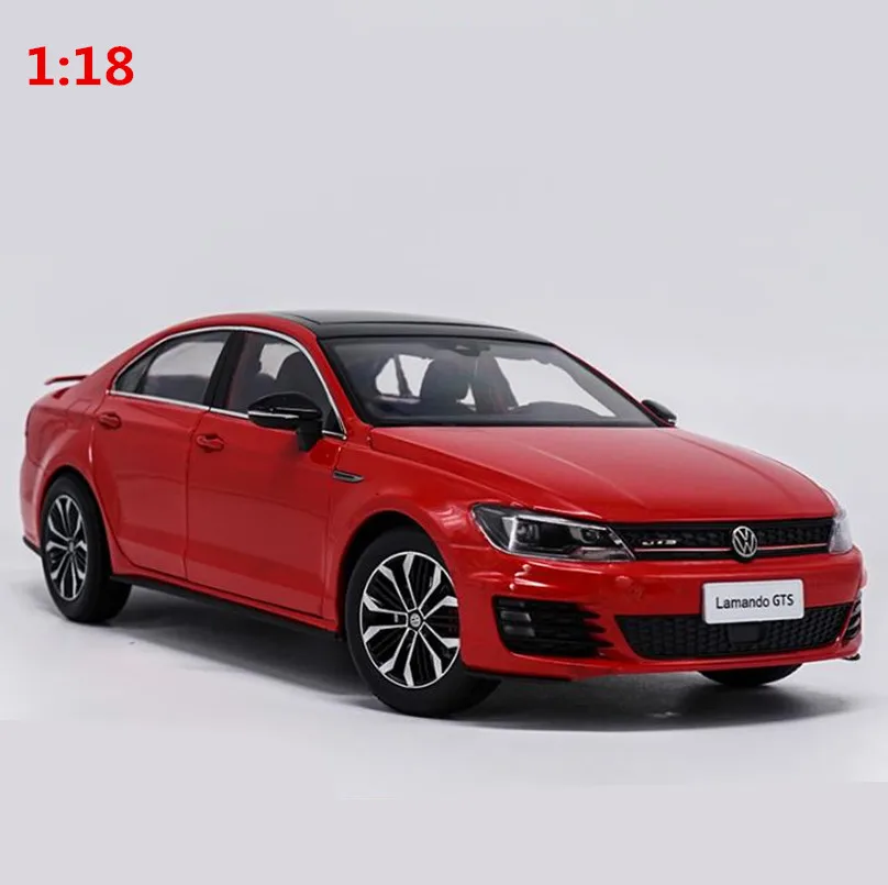 Высокая имитация Volkswagen Lamando GTS модель автомобиля 1:18 передовая Коллекция игрушек