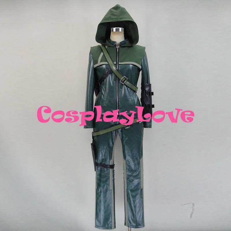 Arrow Oliver Queen Green Arrow Cosplay Costume (2)