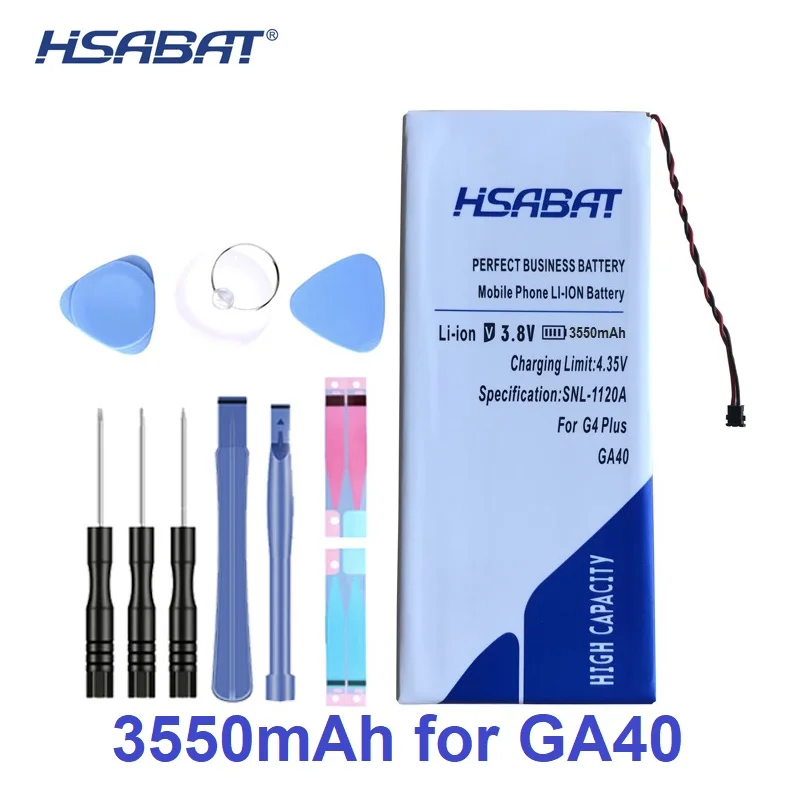 

HSABAT 100% New Top Brand 3550mAh Battery for Motorola Moto G4 Plus GA40