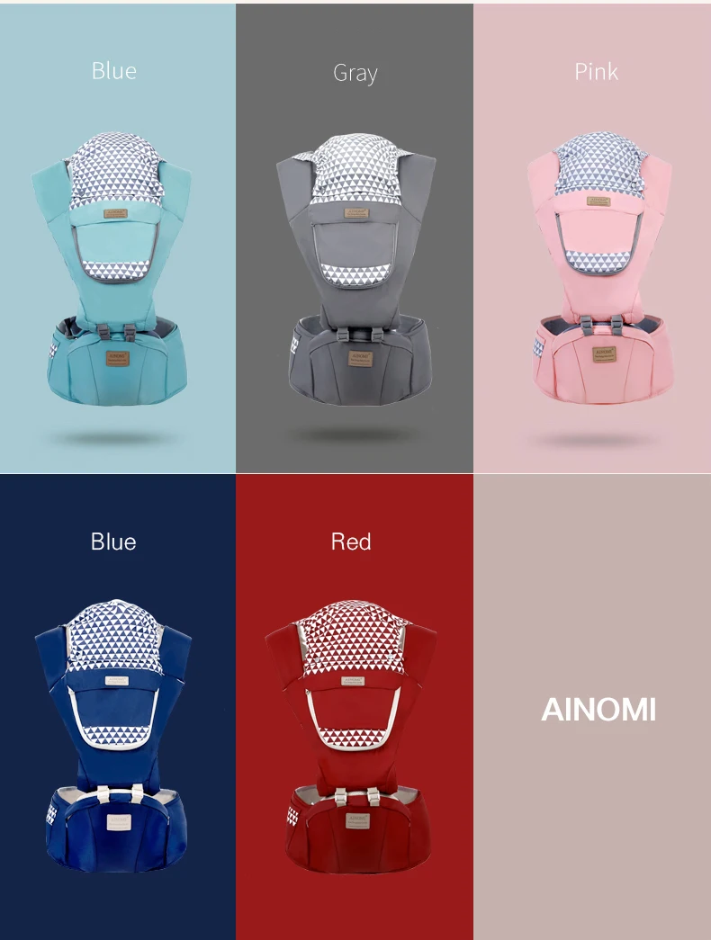 Ainomi Porte Bebe Ergonomique Sac A Dos Pour Nouveau Ne Prevention Des Jambes De Type O Echarpe Kangourou Aliexpress