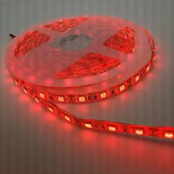 Red Waterproof LED Strip Light - Flexible Home Decoration Lighting (IP65 Waterproof)