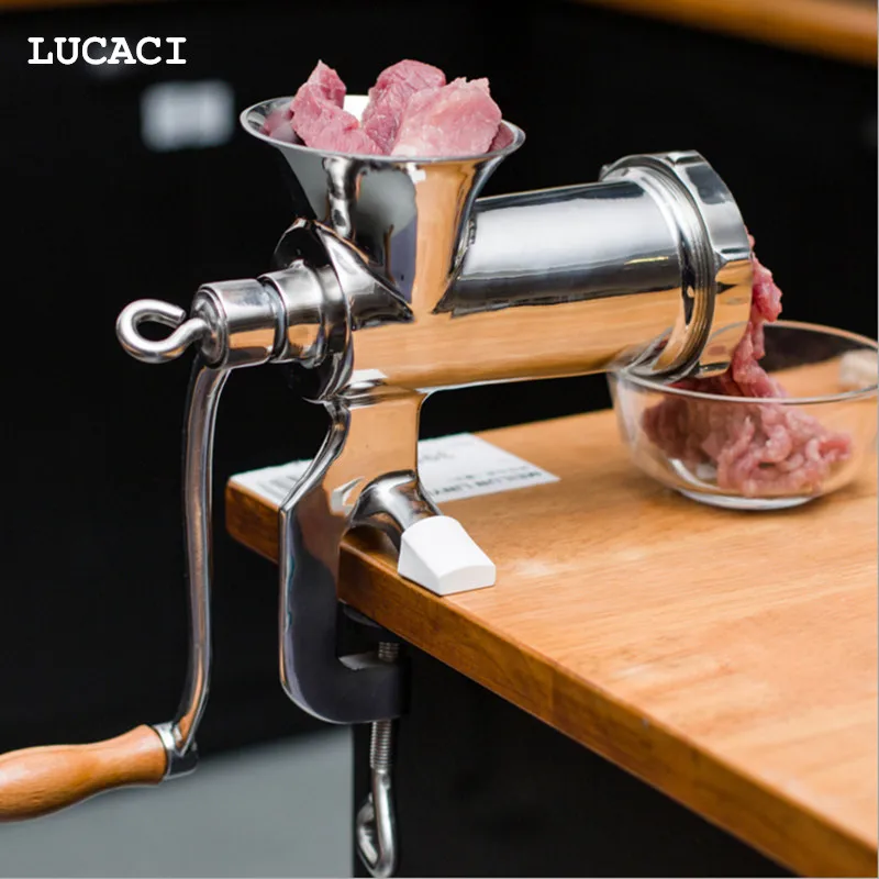 

Household Stainless Steel Manual Meat Grinder 8#