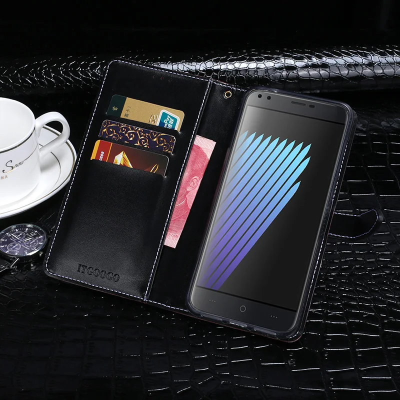 Doogee X30 чехол Роскошный кожаный флип Для защитный для телефона задняя