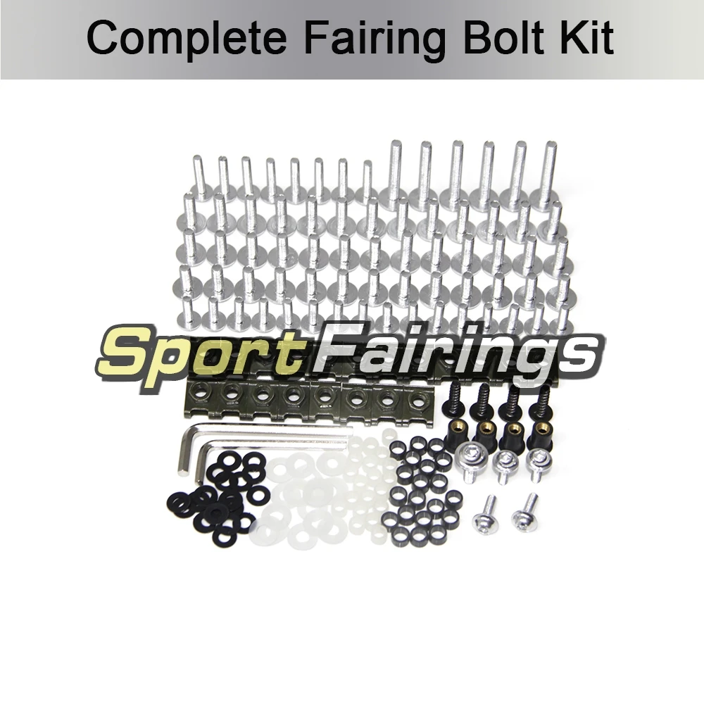 Motorcycle Fairing Aluminum Fasteners Bolt Kit For Honda Vfr800 1998