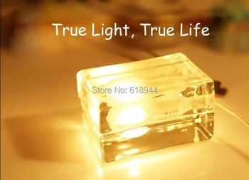 

Innovation and unique Ice Block Desk table Lamp creative small ice lamp G9 220V Free shipping light fixture lighting lamp