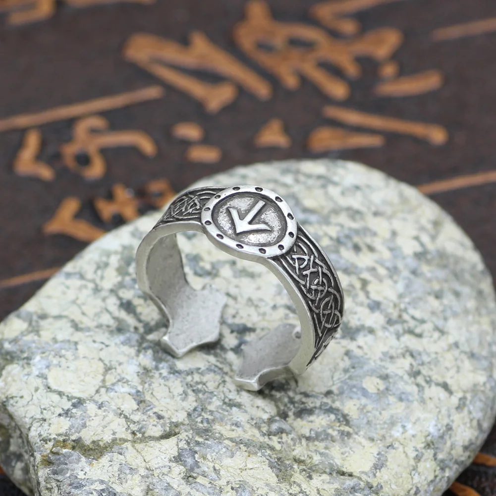 Мужские Регулируемые кольца в виде руны|ring adjustable|ring gothicadjustable ring |