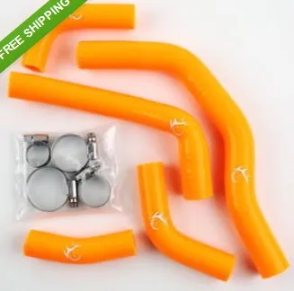 

Orange Silicone Radiator Cooling Hose Kit For Honda CRF450 CRF 450 2006-2008 07