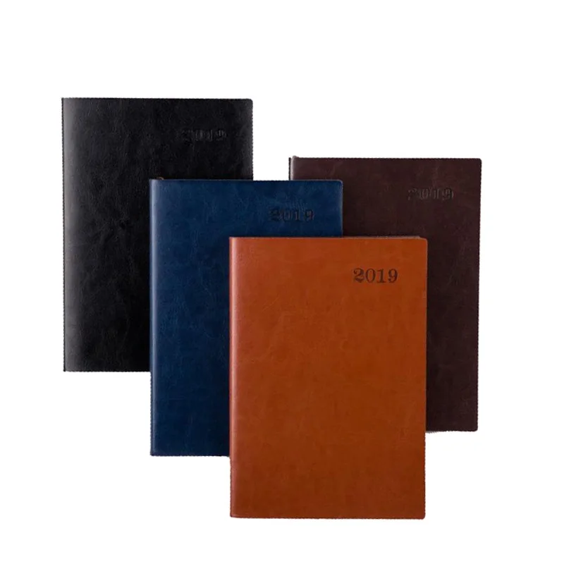 

A4 / A5 / A6 Agenda Schedule 2019 Work Efficiency Manual Simple Notepad Small Portable Conference Notepad 176 Sheet 70g Paper