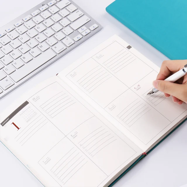 aliexpress com buy hua jie 2018 diary agenda planner notepads
