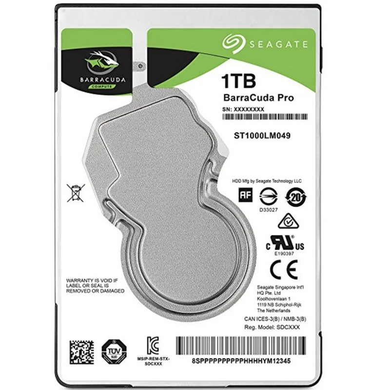 

Seagate 1TB 2.5inch Internal HDD Notebook Hard Disk Drive 7mm 7200RPM SATA 6Gb/s 128MB Cache 2.5inch For Laptop ST1000LM049