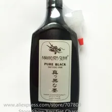 12 унций супер черный MAKKRUO SUMI Татуировка Контурные Чернила Поставка 360 мл/бутылка