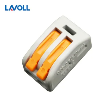 

wire connector china electronics market 2 pin connector terminal block pin connector with Lever 20 pcs/lot