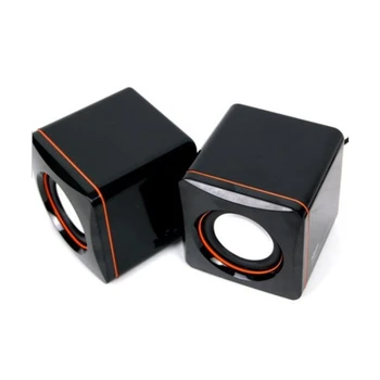 

Computer USB mini amplifier speaker Square speaker 101C portable speaker MP3 small speaker