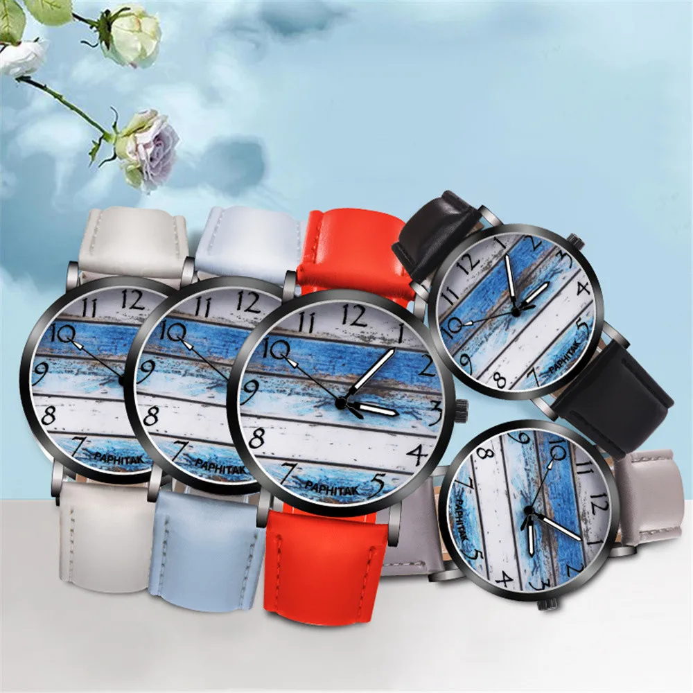 

Fashion Couple Retro Bird Design Leather Band Analog Alloy Quartz very chic and stylish Wrist Watch