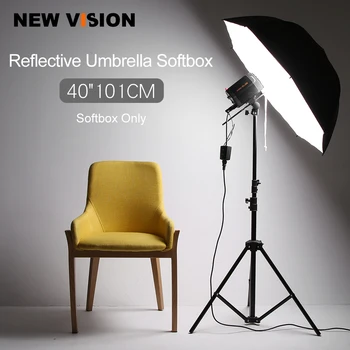 

40"/ 101cm Photo Studio Flash Stobe Lighting Reflective Umbrella Softbox