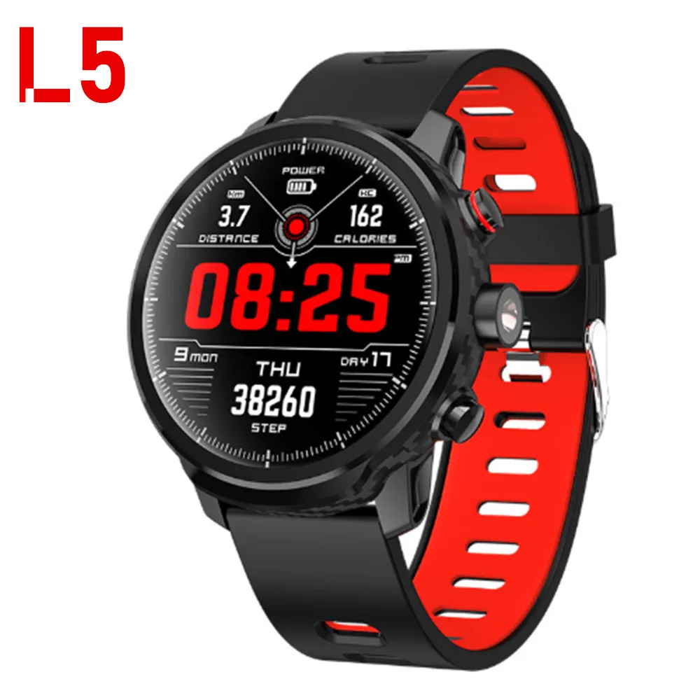 

Fitness Equipment Activity IP68 Waterproof L5 Runing Watch Wristwatch Heart Rate Monitor