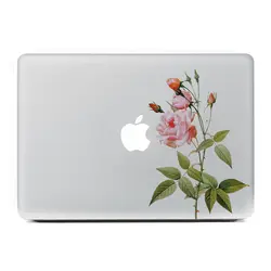 Розовая роза Виниловая наклейка для нового Macbook Pro/Air 11 13 15 дюймов чехол для ноутбука