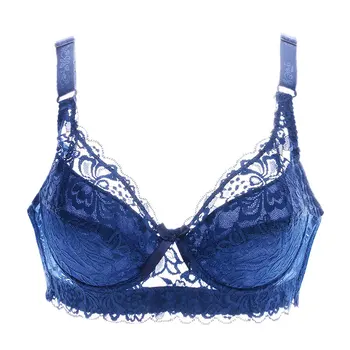 

Meizimei wireless push up bras for women plus size top bh sexy lace bralette thin sponge brassiere girl 36 38 40 BCD cup floral