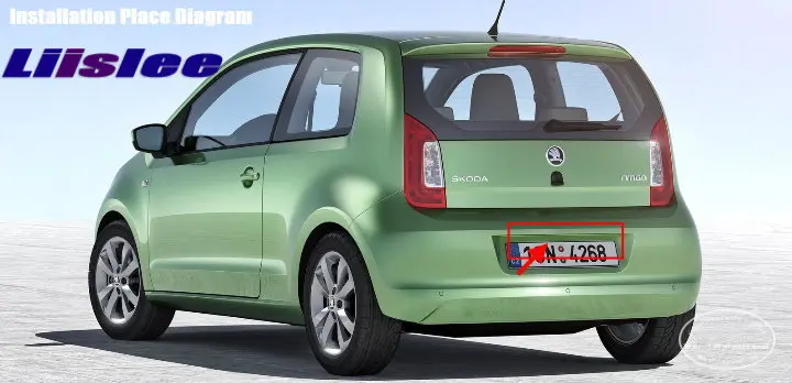 Liislee для SEAT Mii VW Up Skoda Citigo-4," TFT ЖК-монитор+ Автомобильная камера заднего вида = 2 в 1 автомобильная парковочная система