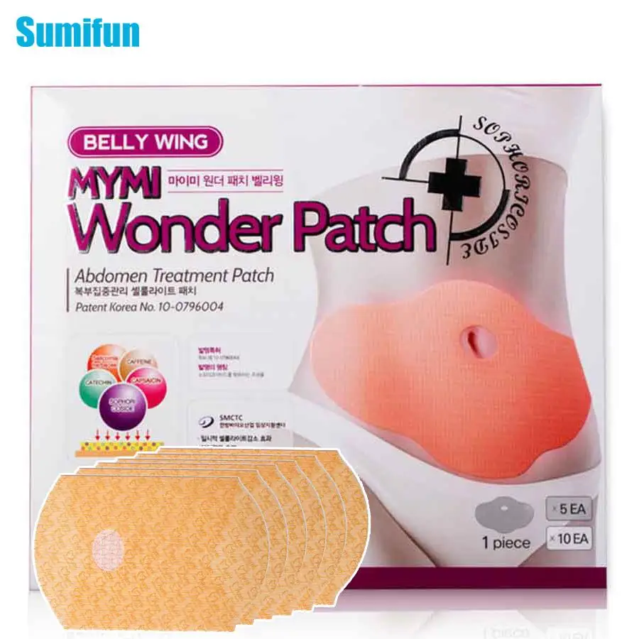 Buy 20Pcs MYMI Wonder Slimming Patch Belly Abdomen For