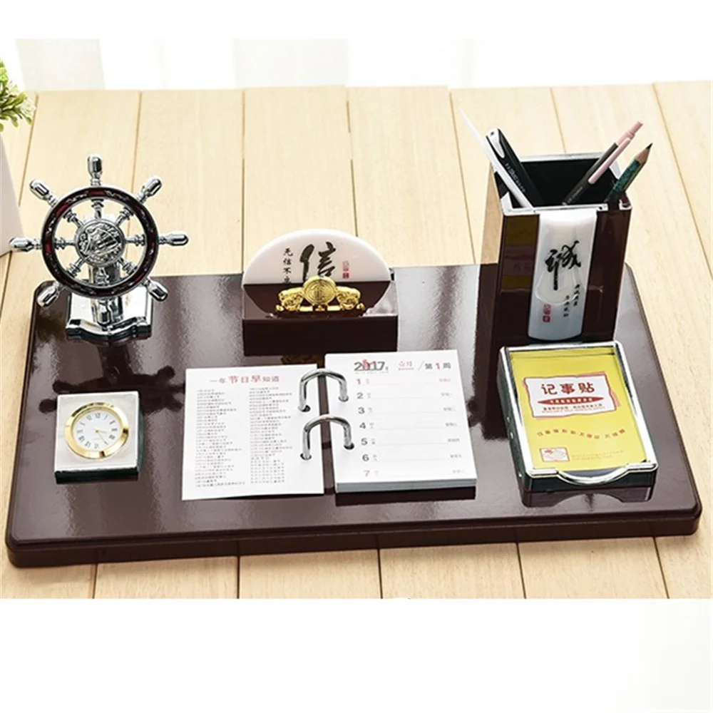 modern-chinese-style-pen-holder-with-calendar-office-home-decoration