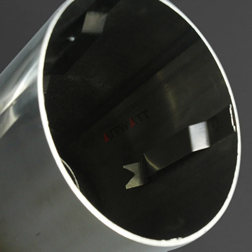 Для Ford Kuga ESCAPE 2013- автомобиль выхлопной трубы наконечник глушитель труб протектор Универсальный выхлопной трубы выпускное сопло класса 1 шт