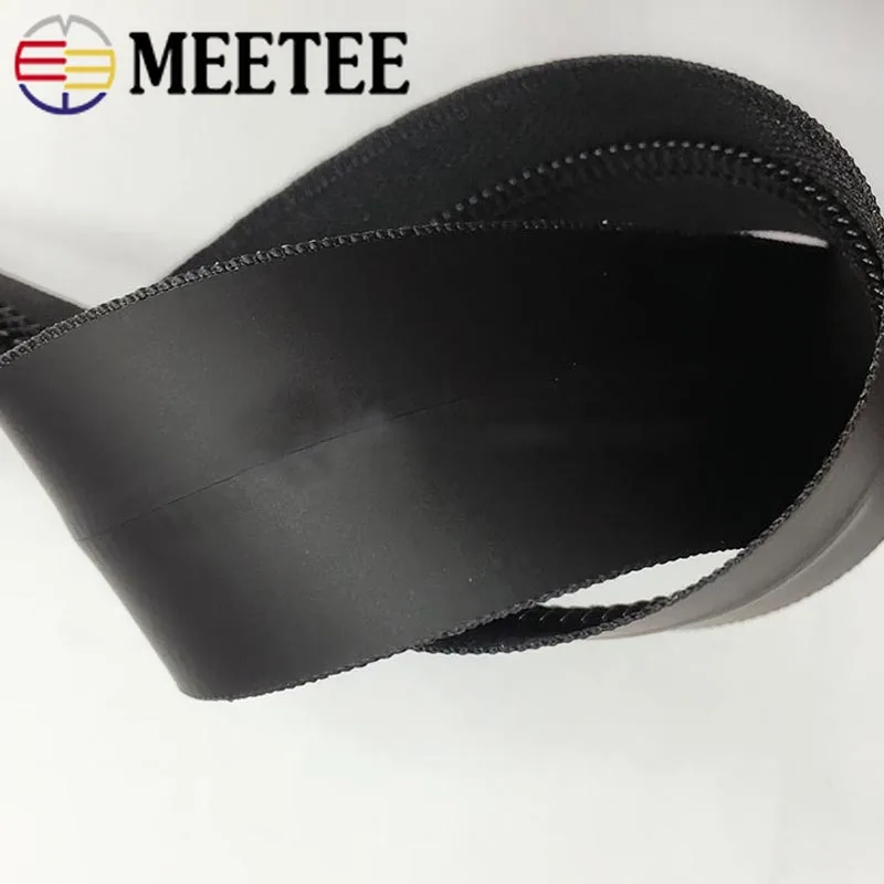 9 м 3#5# водонепроницаемые молнии черные невидимые нейлоновые молнии ...