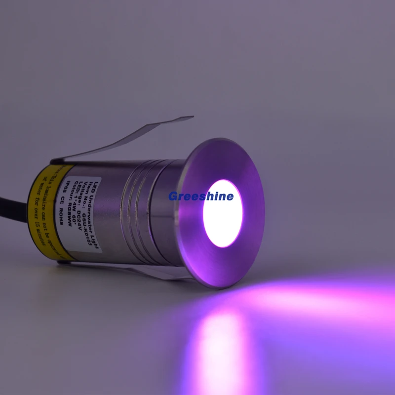 IP68 RGBW 4 Вт Светодиодная подводная лампа 3 RGB плавательный бассейн свет теплый