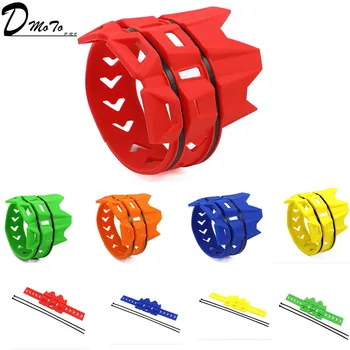Universal Acerbis Style MX Motorcycle Exhaust Muffler Silencer Protector Guard for CRF 230 EXC Dirt Bike Parts Motocross