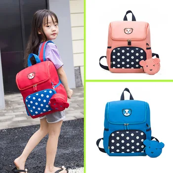 

New Cute Kids School Bag Cartoon Mini Plush Backpack Toy for Kindergarten Boy Girl Baby Children's Gift Student Lovely Schoolbag