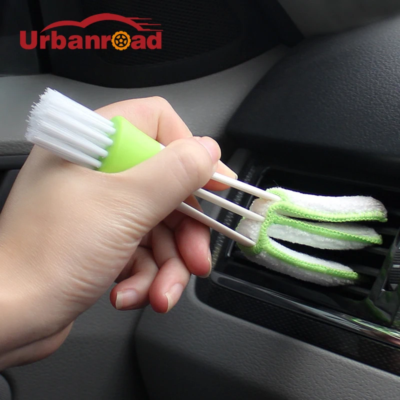 

1PC multi-functional auto cleaning brush microfiber duster car cleaning accessories tools Products For Air-condition Cleaner