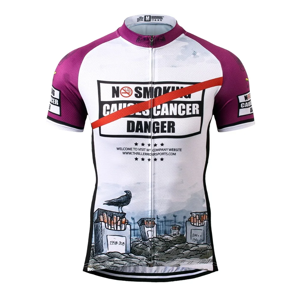 

THRILLER RIDER SPORTS TRS-0082 Mens Cycling Jersey Cycling Clothing Bike Shirt Size S to 5XL