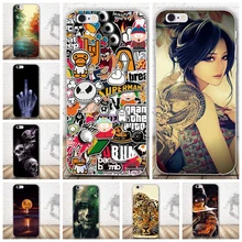 

New Slim Rubber Back Cover Silicon Gel Cover Fundas for iPhone 5G 5S 6 6S Plus Cartoon Phone Cases Protective Case for iPhone SE