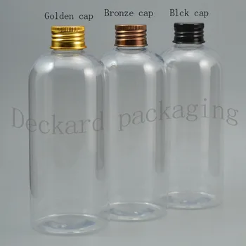 

20pcs 330ml Metal Cap Makeup Cosmetic Empty Recycle Bottles Alumimum Cap Little Pill Liquid Cream Plastic Bottles for Skin Care