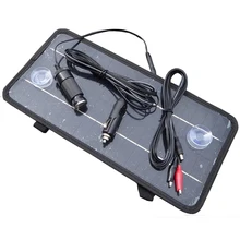 Hot Sale 12v 8.5w Portable Monocrystalline Solar Panel Module System Car Automobile Boat Rechargeable Power Battery Charger