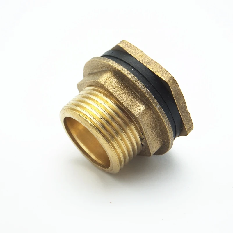 

3/4" Male BSP Brass Pipe Single Loose Key Swivel Fitting Nut Water Tank Jointer Connector