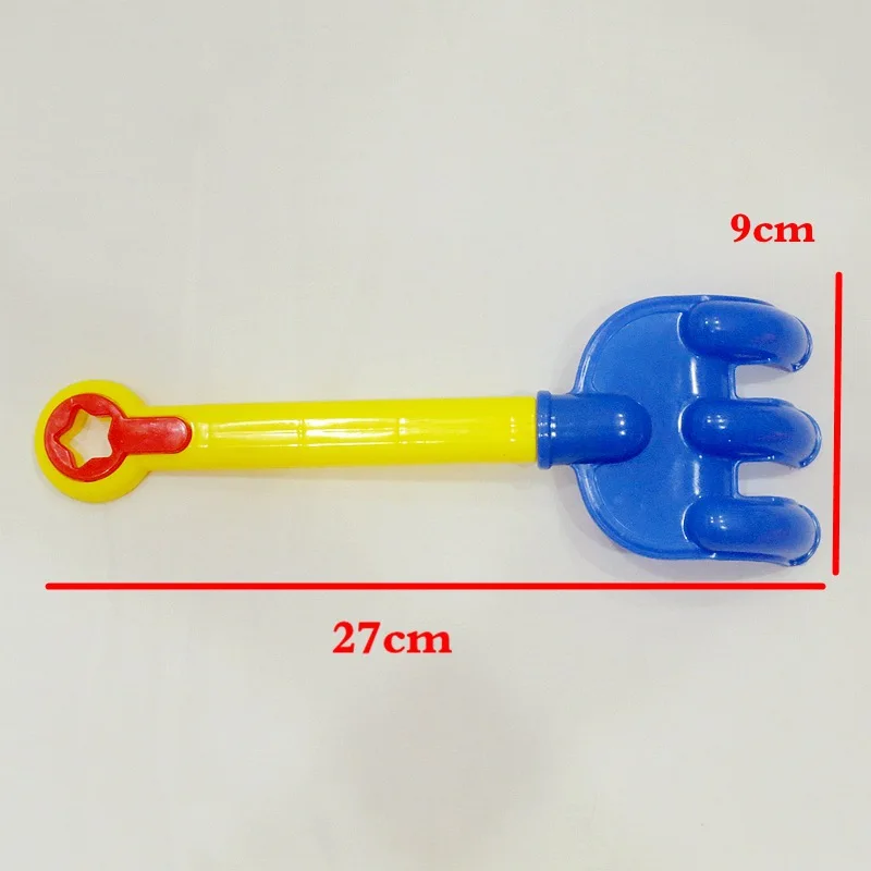 Пляж, детские игрушки Большой Пляжный набор инструментов лопатой ложка 4 in1 песок игрушки Дети вода весело играть с водой и играть песчаный
