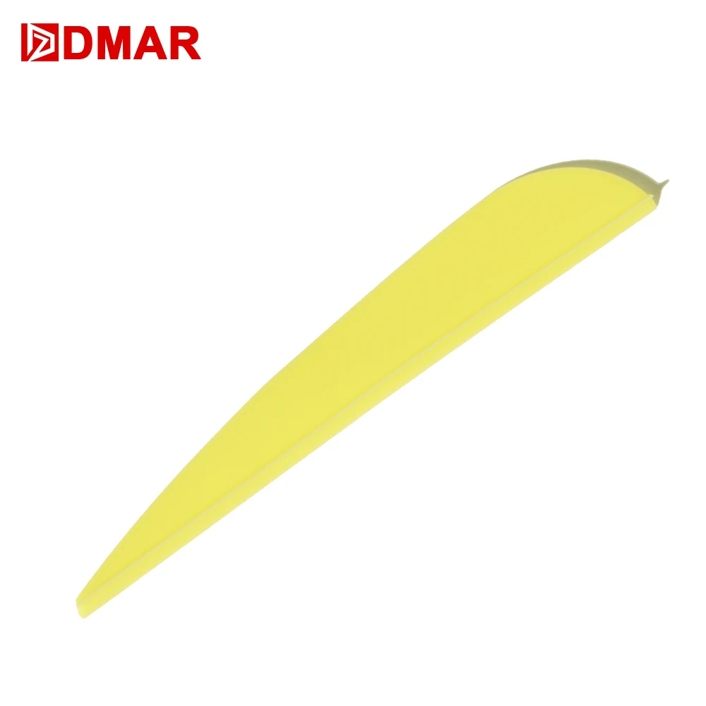 

DMAR 12pcs 2 Inches Archery Arrow Fletch Feather Plastic Vanes DIY Recurve Compound Bow Long Bow Crossbow Hunting Accessories