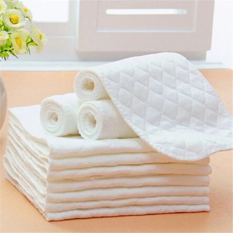 High Quality 5PCS Baby Diapers Bamboo Eco Cotton