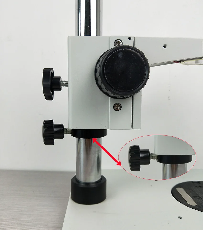 Efix 32 мм/25 мм промышленный стерео микроскоп предел фиксации положение кольцо держатель металлическая колонна столб бар адаптер с винтом