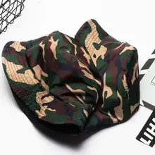 Мода г. дизайн взрослых Двусторонняя одежда Рыбацкая шляпа для мужчин и женщин летние кепки Камуфляж для ежедневного использования