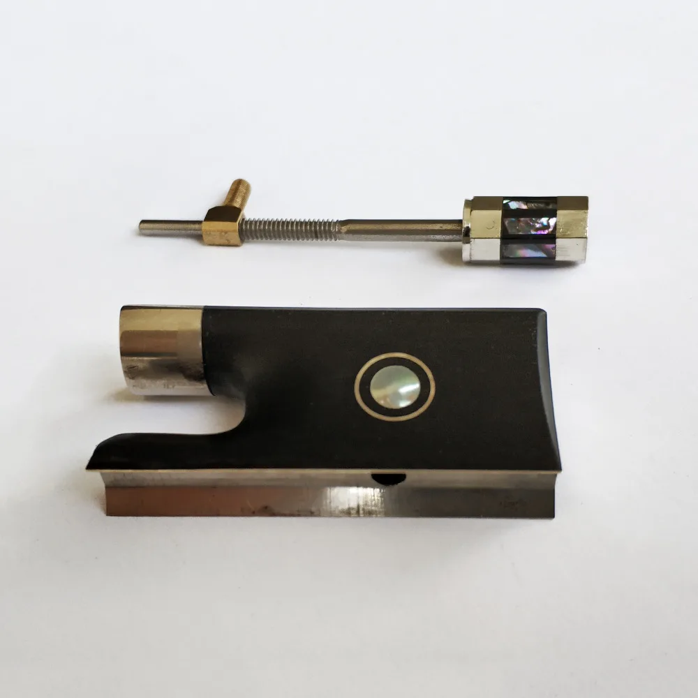 Античный Ник с серебряным креплением Ebony Frog для 4/4 скрипки бантом EB044 #|bow for violin|violin