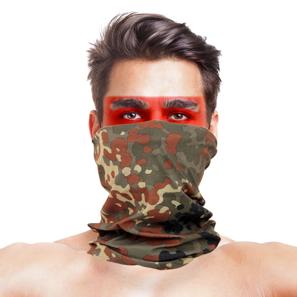 

High-Jump Cycling Sport Bandana Headwear Camouflage Design Tactical Outdoor Magic Headwear Face Shield Bike Ropa Cycling Bandana