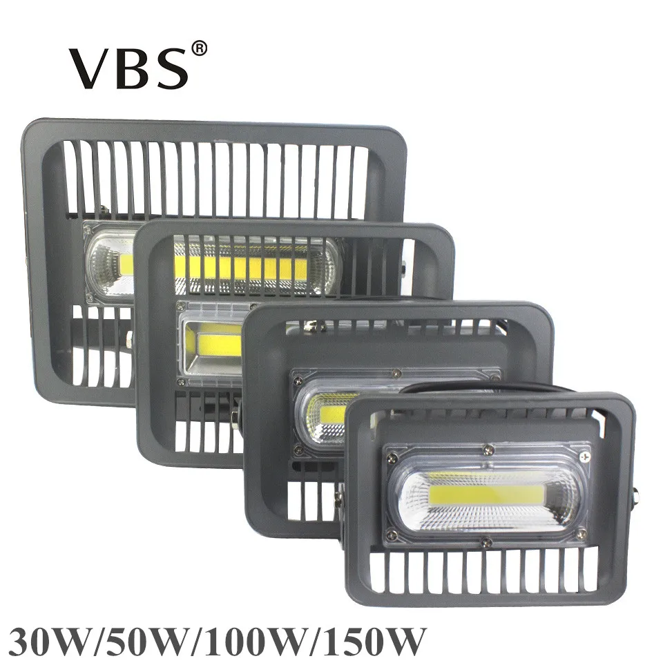 

LED Flood Light Spotlight IP66 WaterProof 30W 50W 100W 150WAC220V 110V LED Flood Light Led Reflector Outdoor Street Wall Lamp